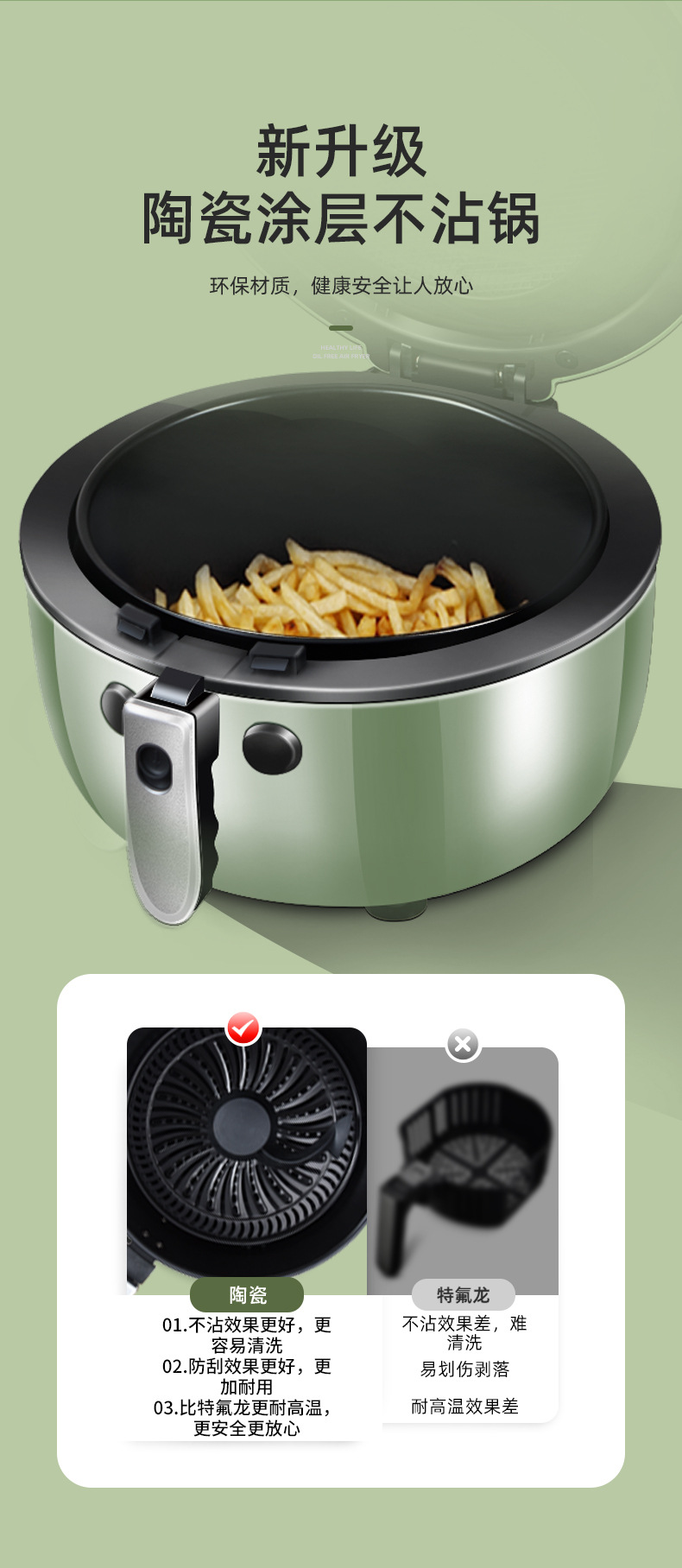 告別油膩，擁抱智能 一臺可視空氣炸鍋如何重塑你的家庭餐桌
